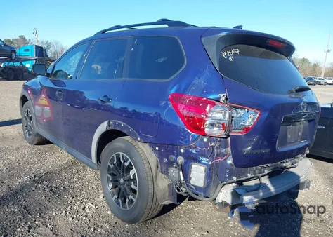 2020 Nissan Pathfinder Sv 4Wd z USA, uszkodzony, nr VIN 5N1DR2BM7LC651353